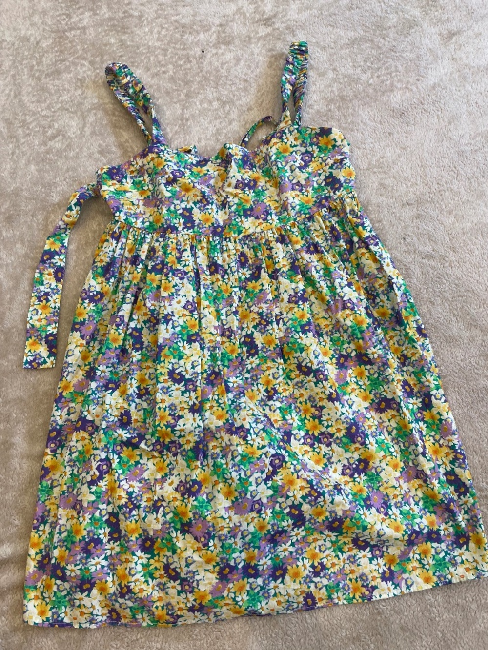 Zara Flora Baby Doll Dress